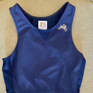 Tracksmith Bell Lap Race Top - Navy Blue